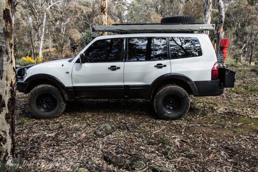 Mitsubishi Pajero 2005 NP, modified.