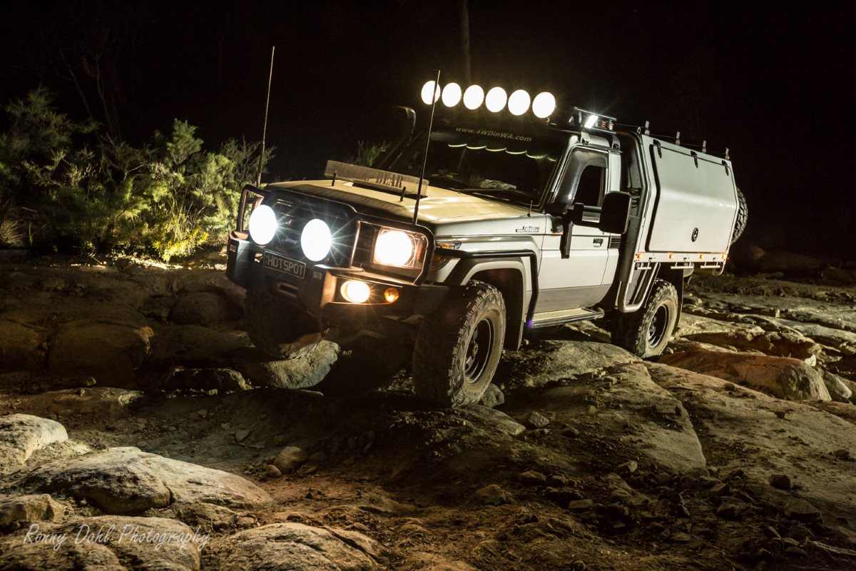 Toyota Land Cruiser, Modified 79 series single cab.