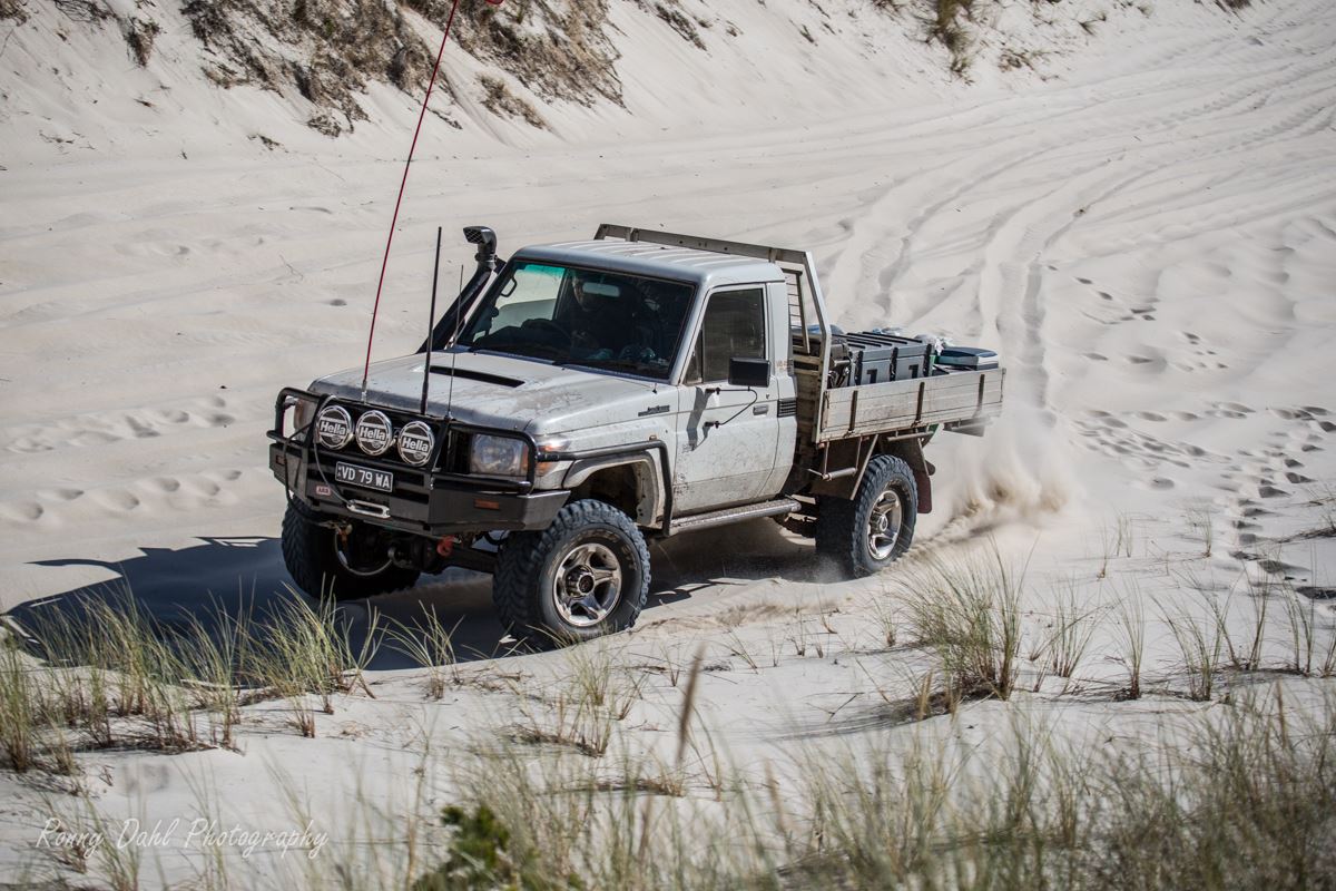Single cab 79 series Landcruiser.