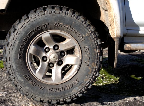 Desert Hawk Mud Tire.