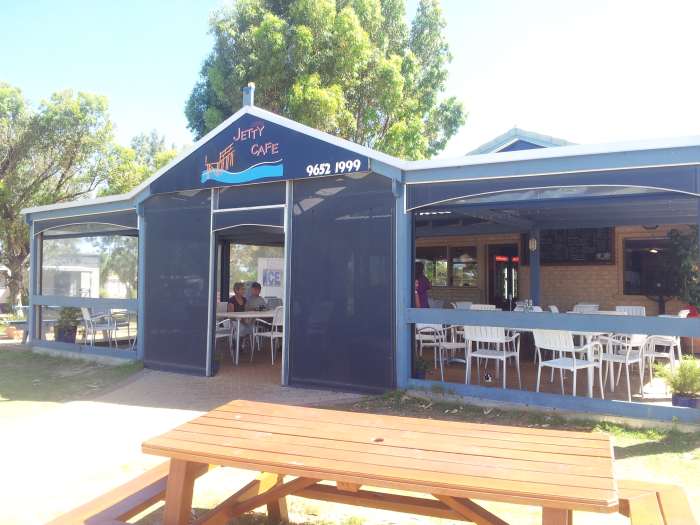 Jurien Bay Jetty Cafe.