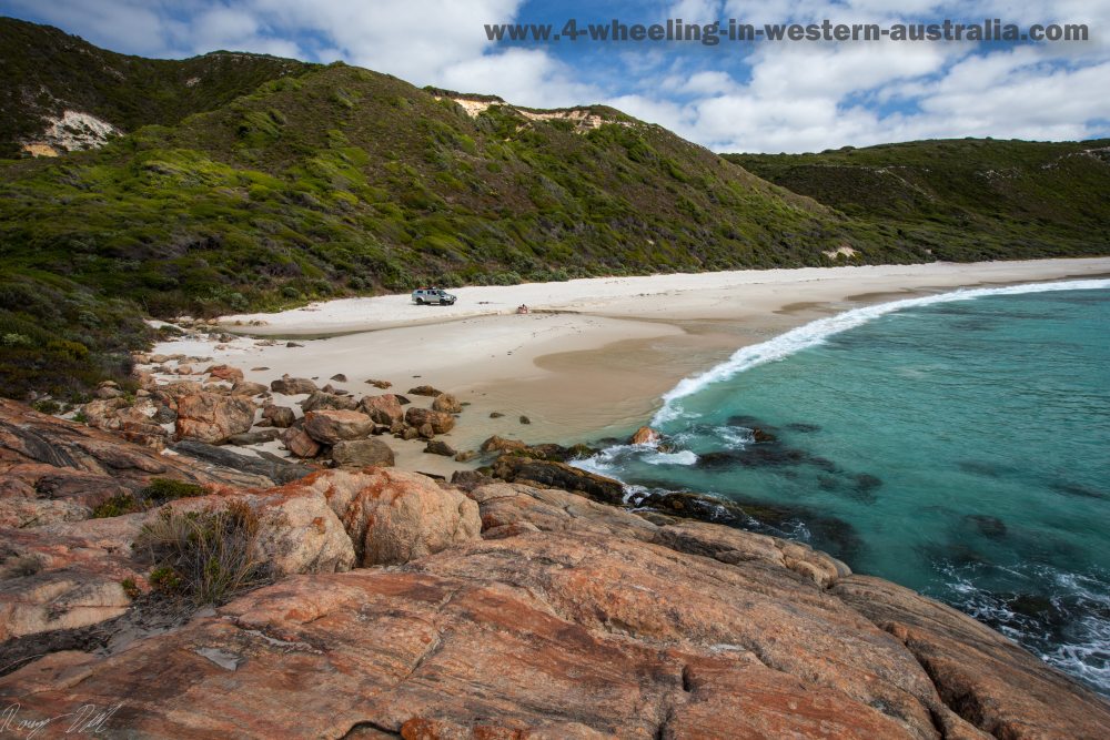 Stream-Beach. Western Australia.