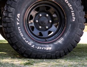 Tire pressure foot print size 20psi