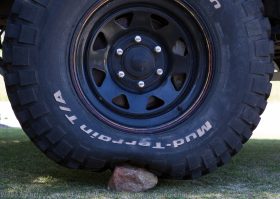 Tyre pressure rock 10psi