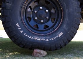 Tyre pressure rock 20psi