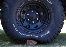 Tyre pressure rock 5psi
