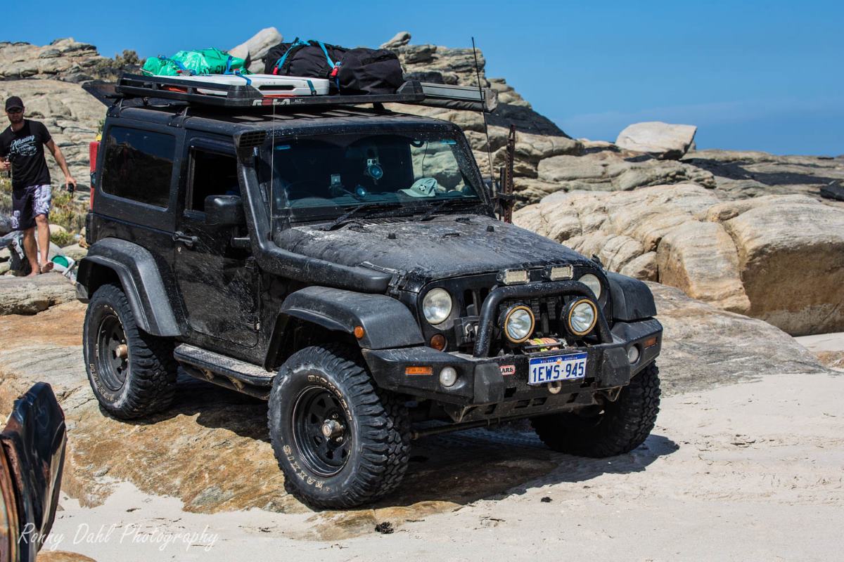 Jeep Wrangler JK SWB, modified.