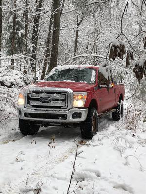rare snow day in Georgia, US