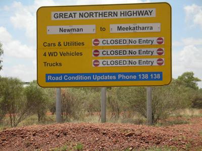 An official closure.