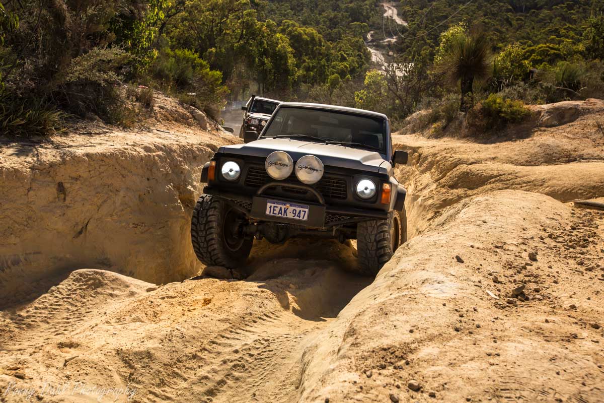 Mundaring power line track