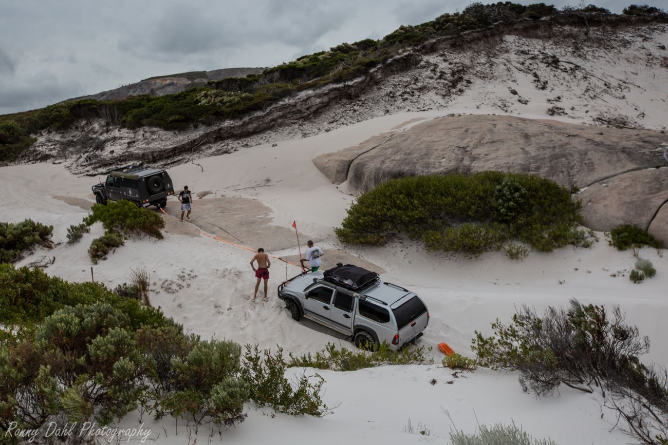 4WD Recovery in sand.