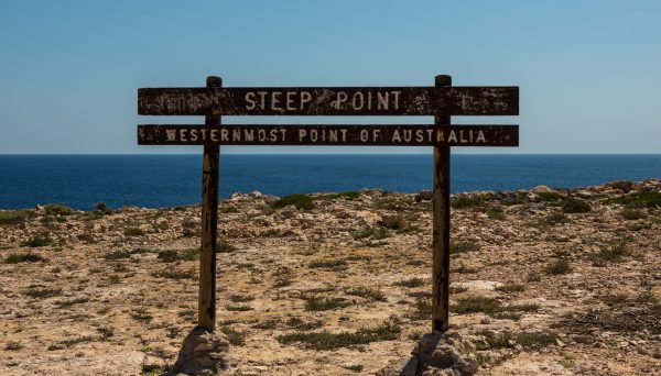 Steep Point Westernmost point of Australia.
