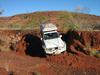 Off road in the Pilbara.