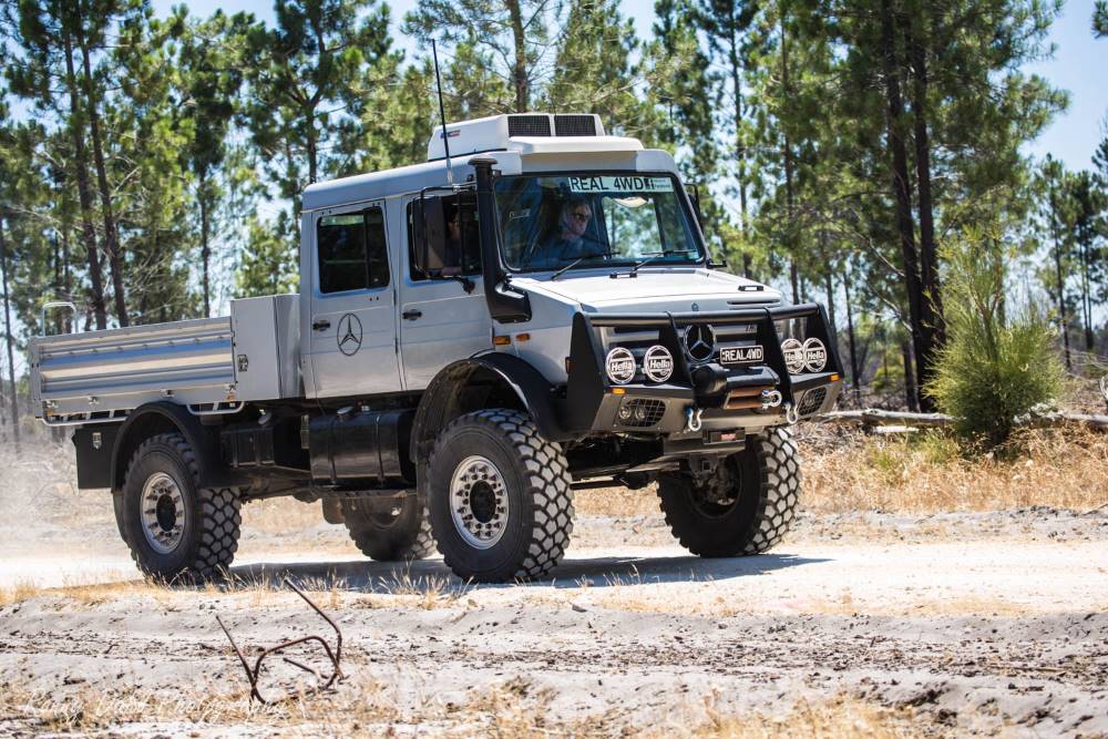 Mercedes Benz Unimog, Modified.