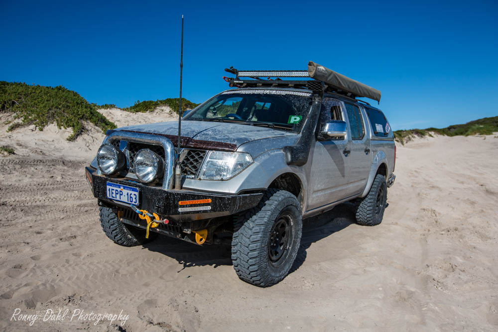 Nissan D40 Navara, modified.