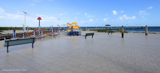 Playground & jetty at Jurien Bay